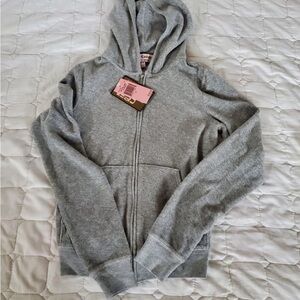 New juicy couture terry cloth sweater